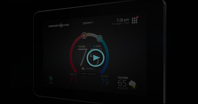 Comfort Sync Thermostat video